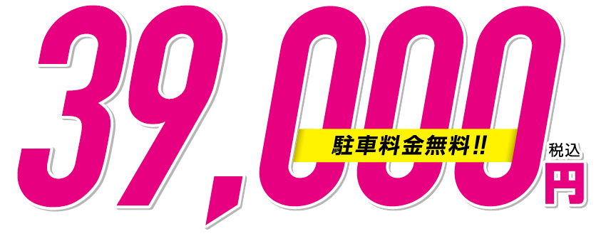 成人全日票（含停車費！）39，000日元（含稅）